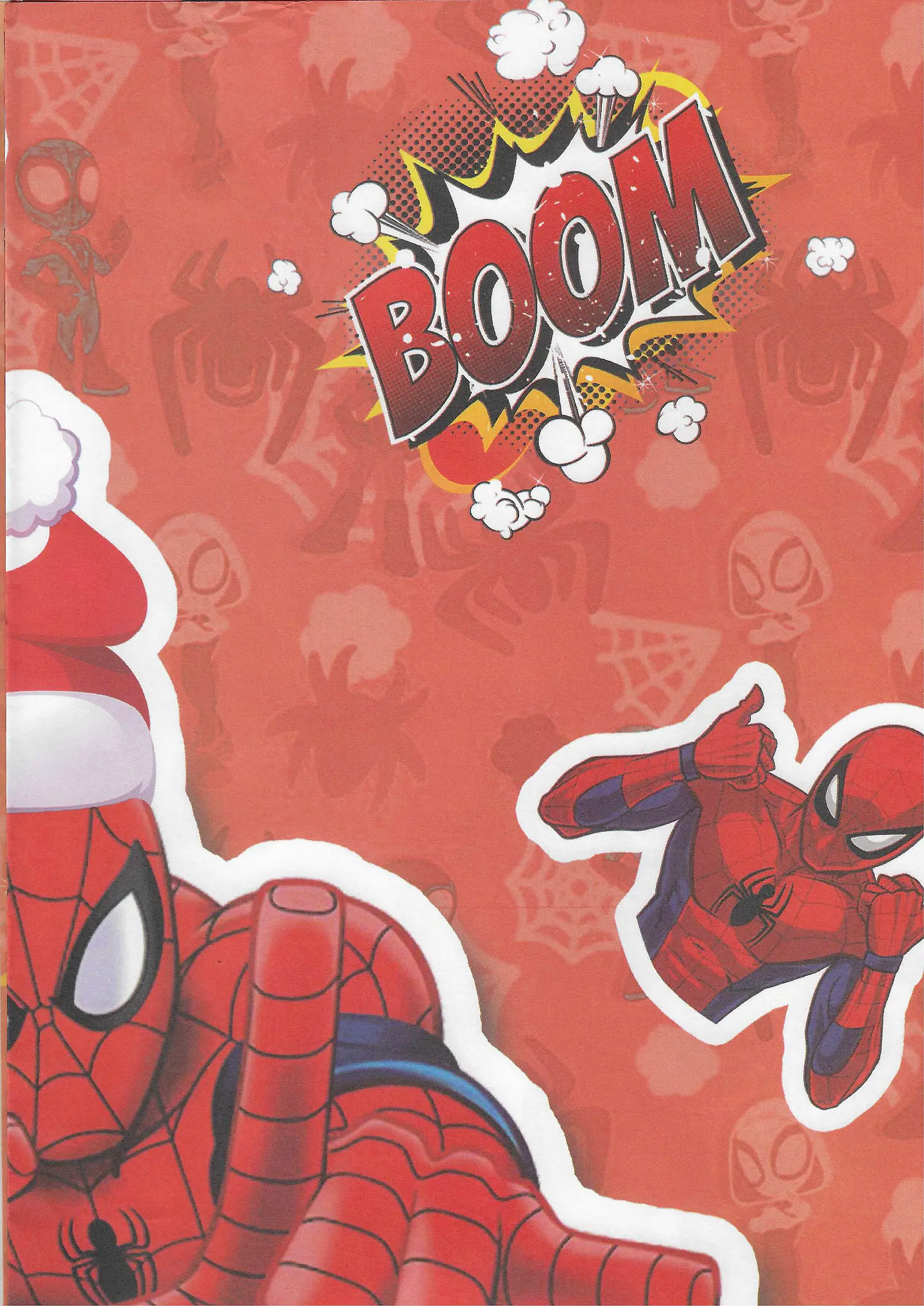 Papel de regalo navideño SPIDERMAN 1