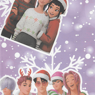 Papel de regalo navideño KPOP DEMON HUNTERS. 