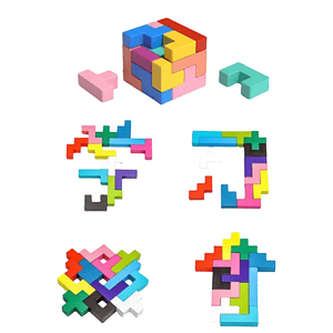 Juego de ingenio con bloques