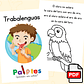 Fichas de lectura de trabalenguas + libro para pintar. PDF - Miniatura 2