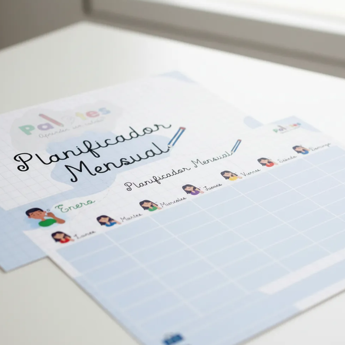 Planificador mensual Tamaño A3 2