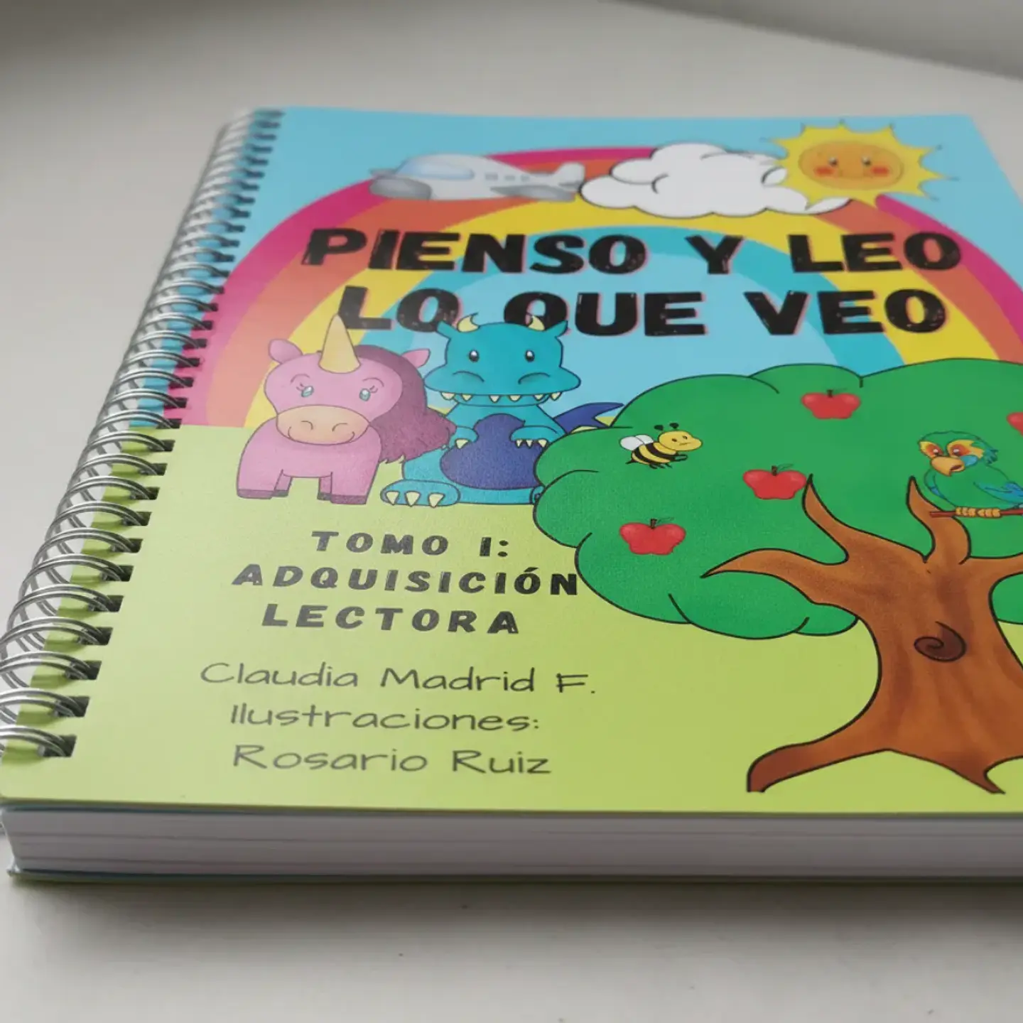 Libro Pienso y Leo lo que veo Tomo 1 2