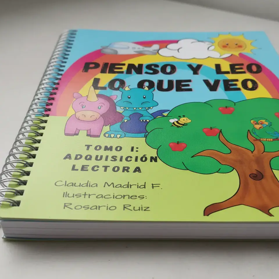 Libro Pienso y Leo lo que veo Tomo 1 2
