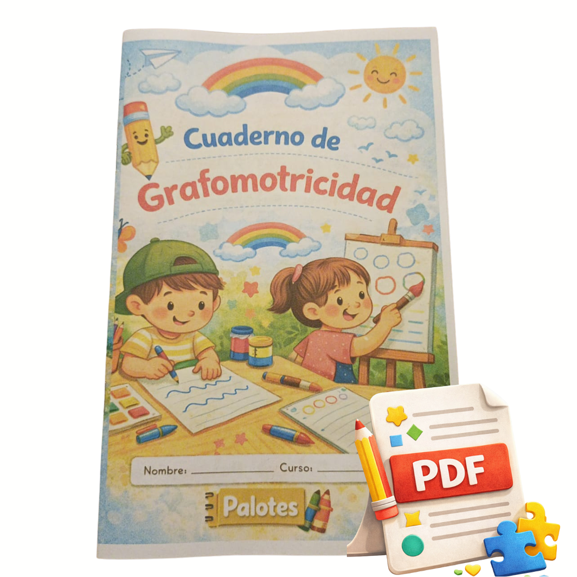 Cuadernillo de grafomotricidad PDF 1