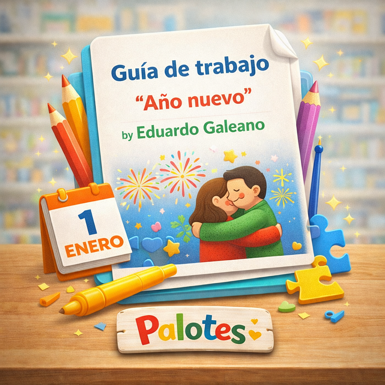 Guía de trabajo de Eduardo Galeano - año nuevo 1