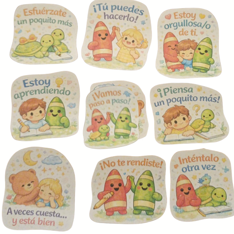 Pegatinas motivacionales modelo 1 2