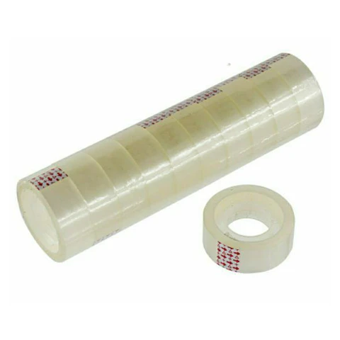 Cinta adhesiva tipo scotch de 1 cm.