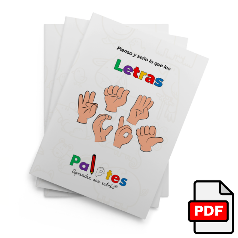 Pienso y seño lo que leo.  Letras PDF 1