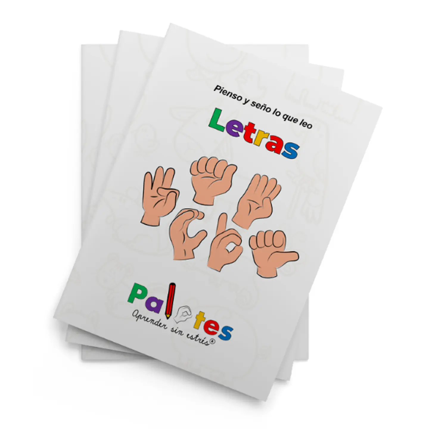 Cuadernillos para aprender Lengua de Señas Chilena 1