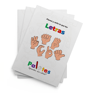 Pienso y seño lo que leo.  Letras