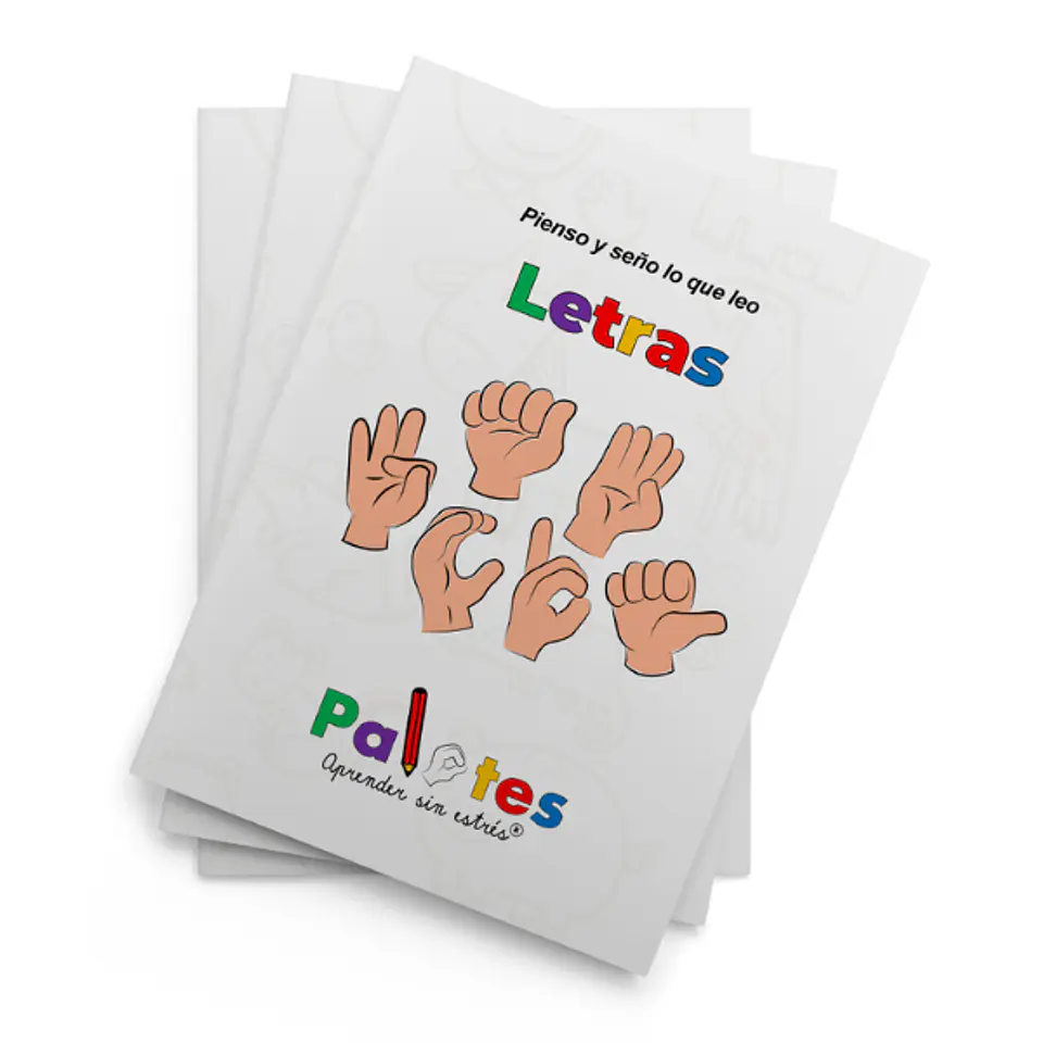 Cuadernillos para aprender Lengua de Señas Chilena 1