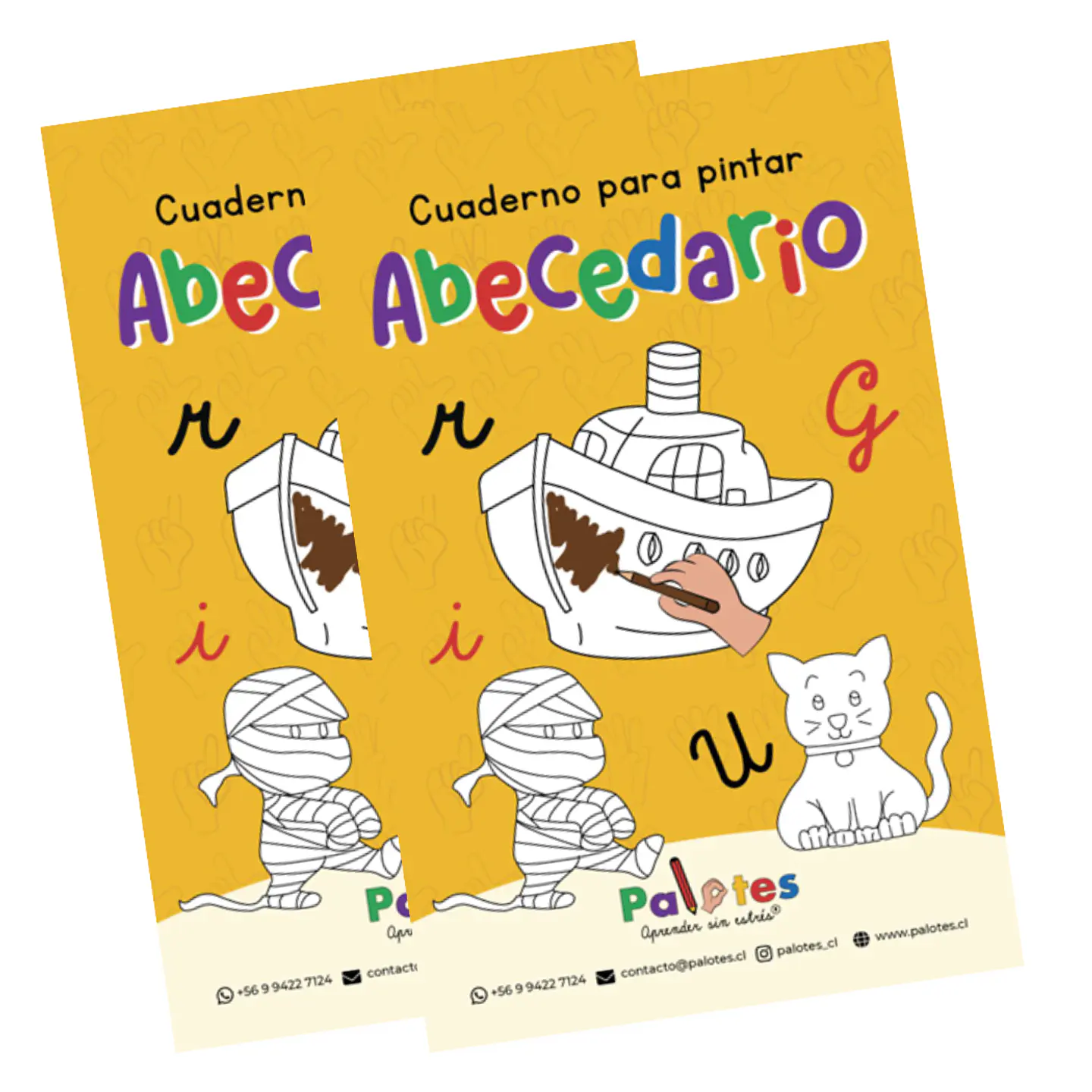 Cuadernillo para pintar el abecedario 1