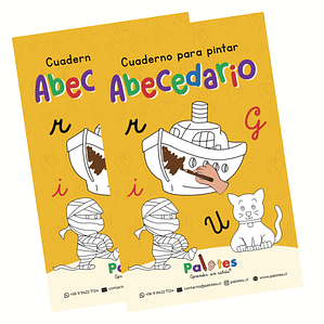 Libro para pintar Abecedario