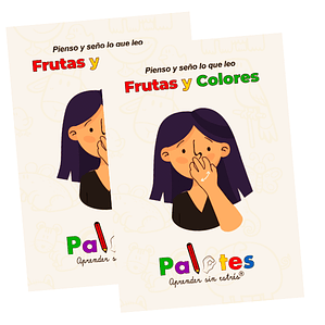 Pienso y seño lo que leo.  Frutas y colores