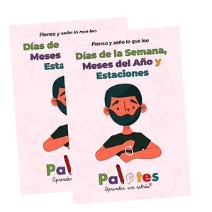 Pienso y seño lo que leo. Días, meses y estaciones del año.