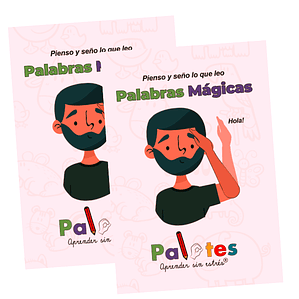 Cuadernillo Para Aprender Lengua De Señas Chilena - Palabras mágicas