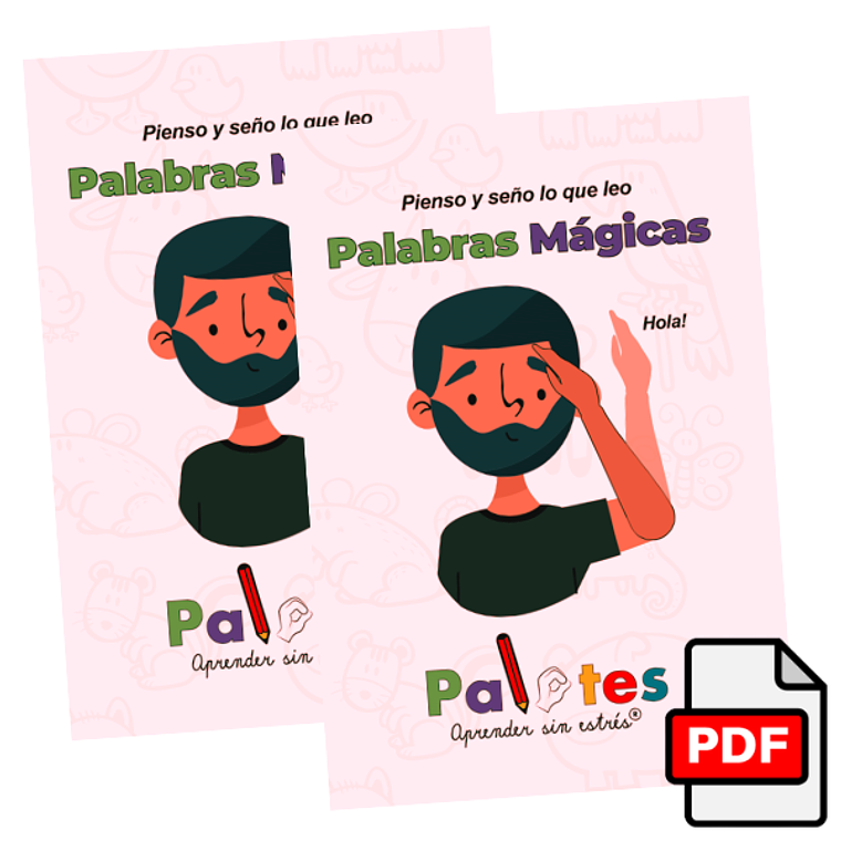 Cuadernillo Para Aprender Lengua De Señas Chilena - Palabras mágicas- PDF 1