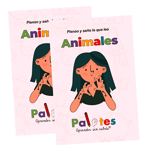 Cuadernillo Para Aprender Lengua De Señas Chilena - Animales