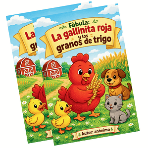 La gallinita roja + guía de lectura comprensiva 