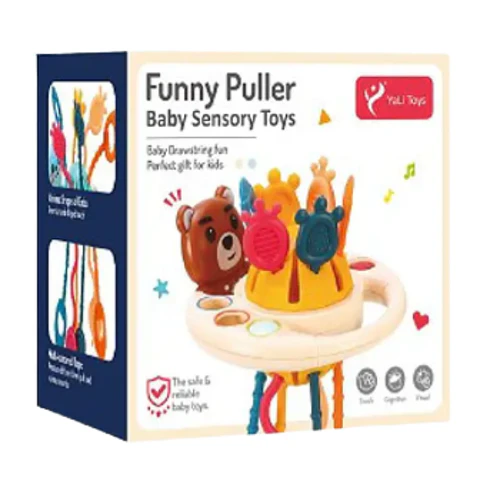 Juguete sensorial para bebés Funny Puller