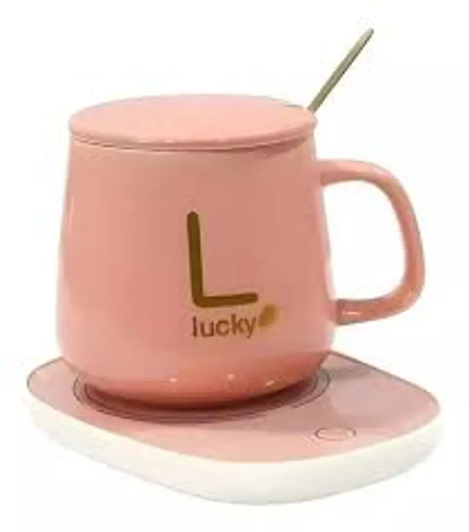 ☕ Taza Térmica Eléctrica con Base Calentadora 1