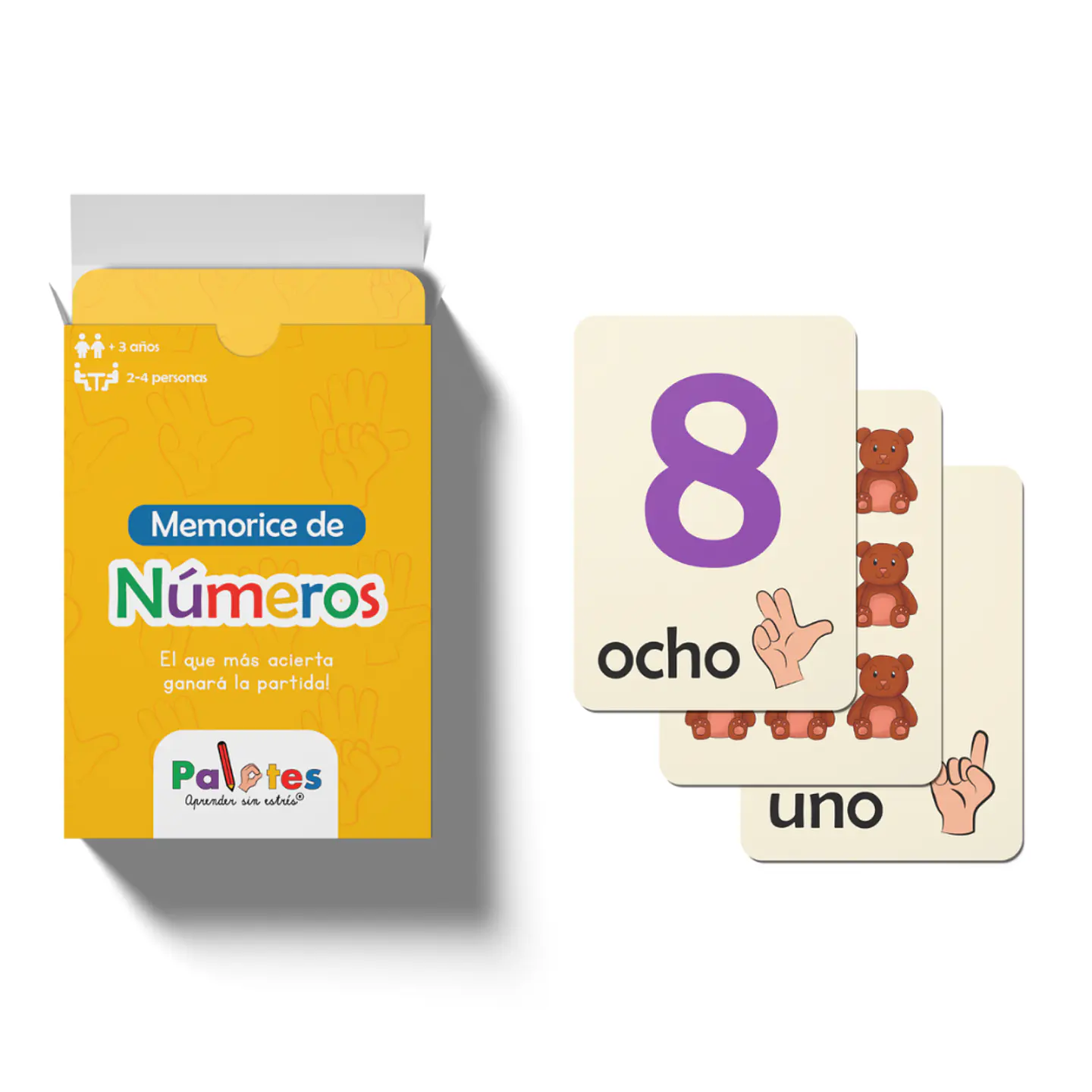 Memorice de Números con Lengua de Señas 1
