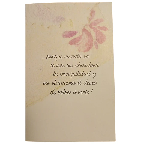 Tarjeta de amor (original años 90)