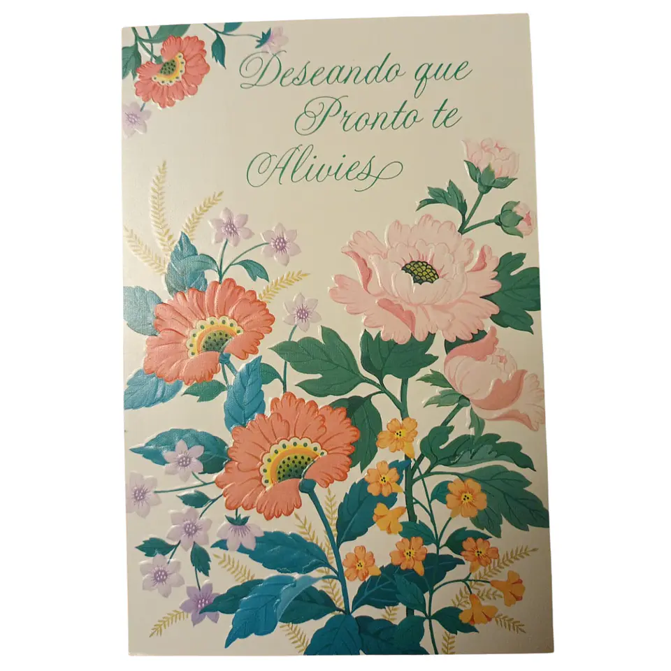 Tarjeta para enfermos (original años 90) 1