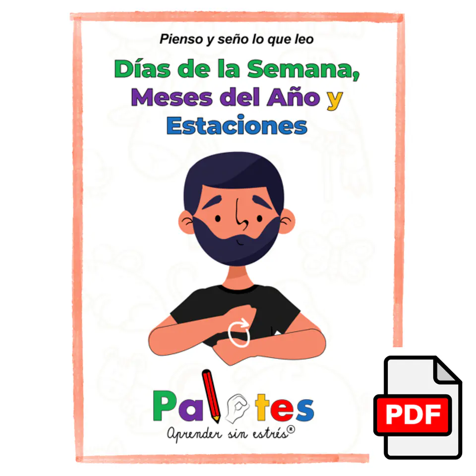 Cuadernillos para aprender Lengua de Señas Chilena PDF 5