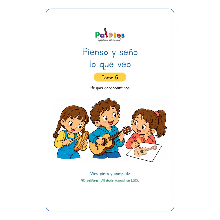 Colección de cuadernillos Pienso y Seño los que veo - PDF 6