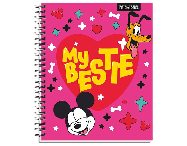 Cuaderno universitario 7mm de MICKEY MOUSE