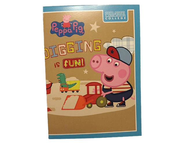 Cuadernos college 7mm de PEPA PIG