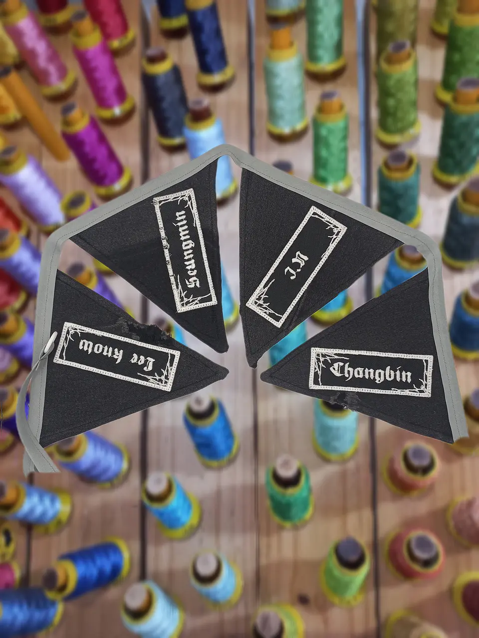 Banderín STRAY KIDS Nombres 2