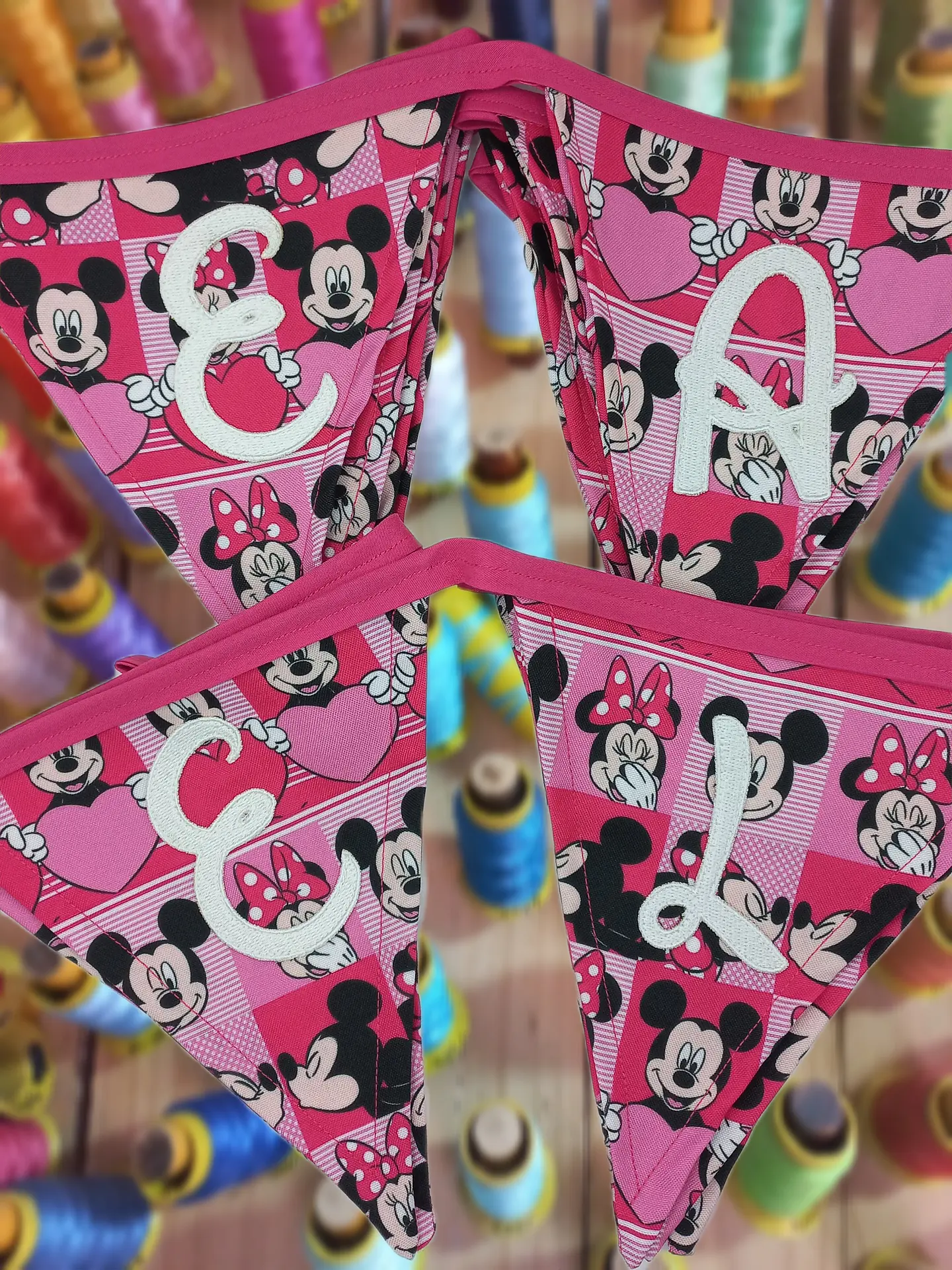 Banderín MINNIE & MICKEY 2