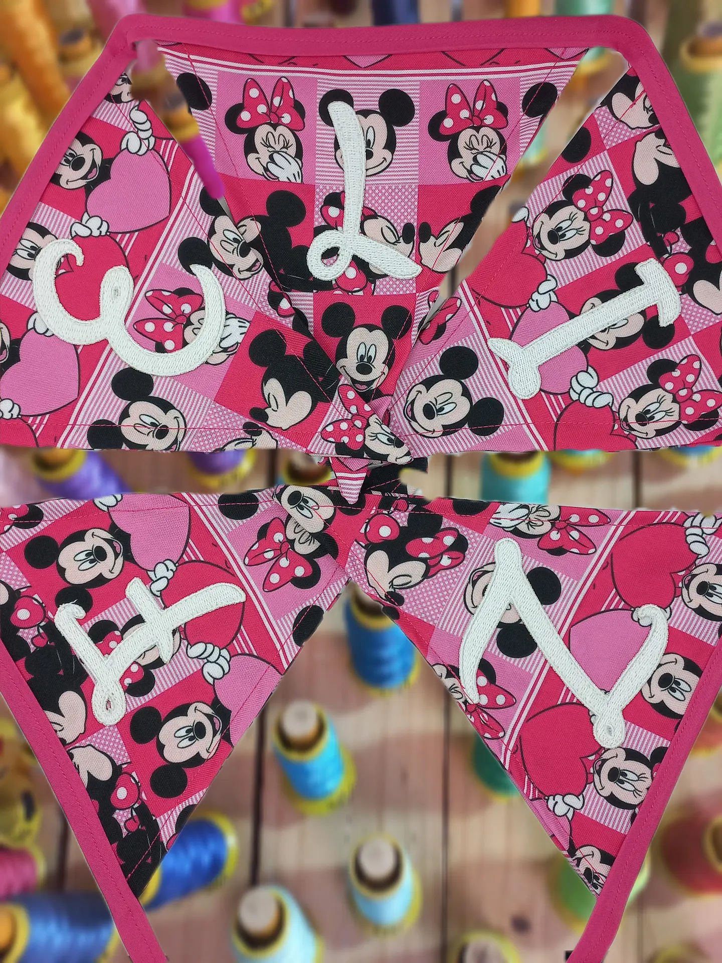 Banderín MINNIE & MICKEY 1