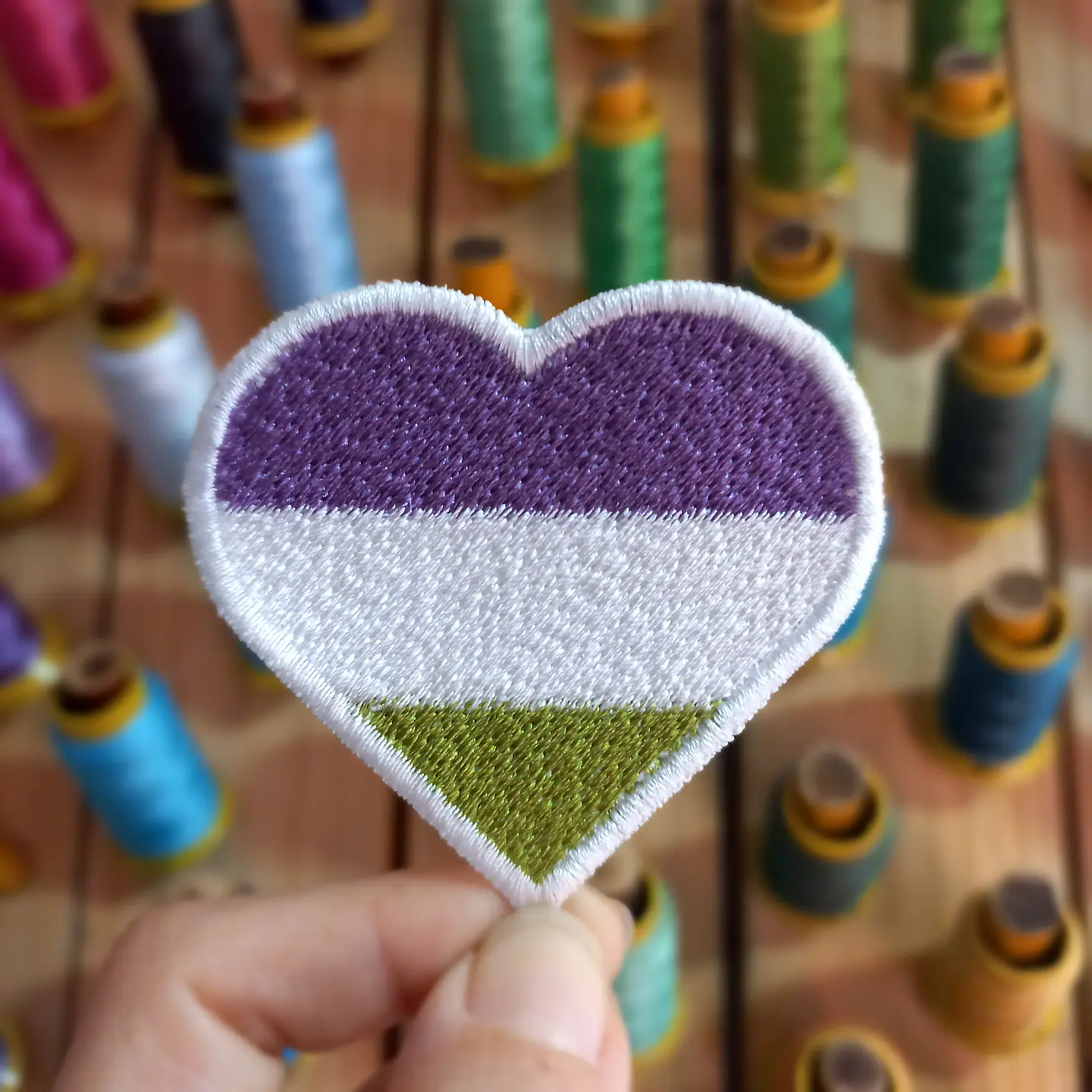 Orgullo queer corazón 1
