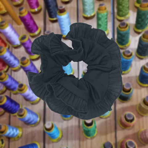 Scrunchies Negro