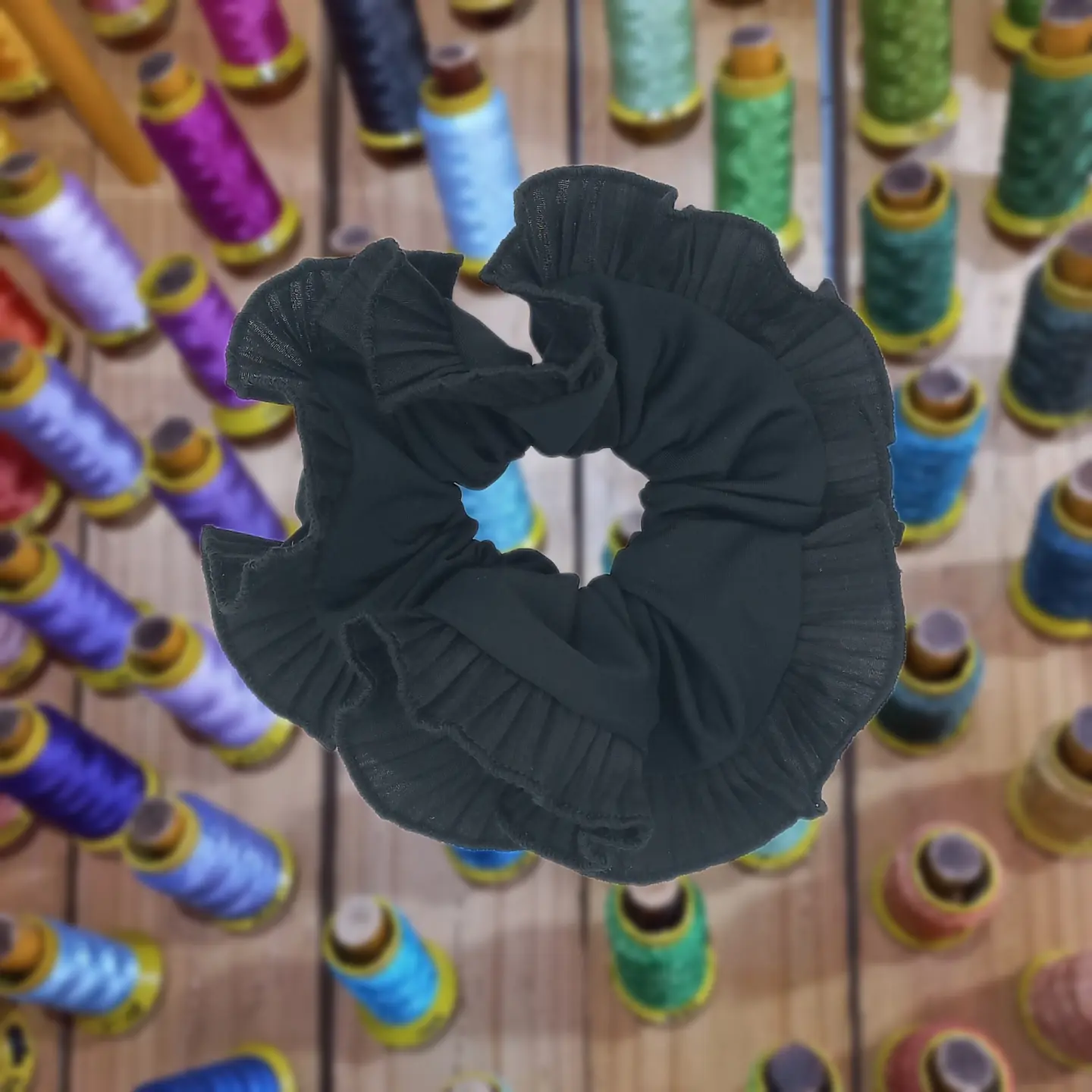 Scrunchies Negro 1
