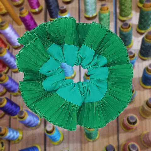 Scrunchies Verde