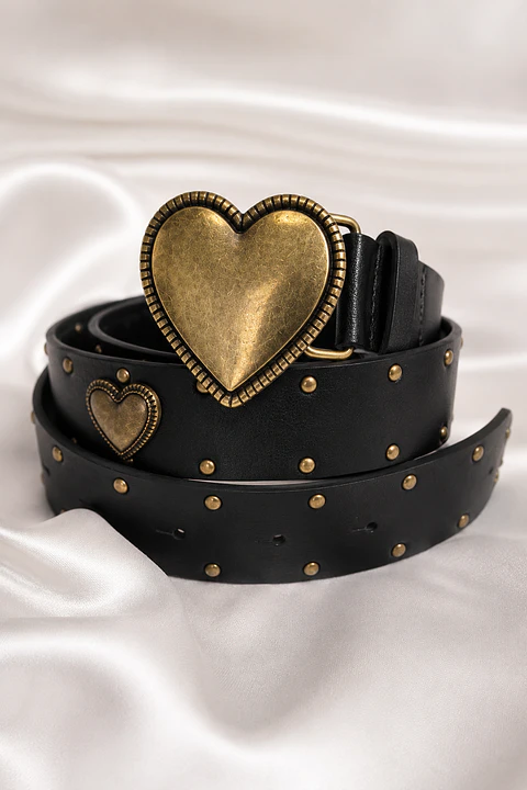 Cinturón Corazón Vintage