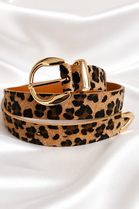 Cinturón Animal Print