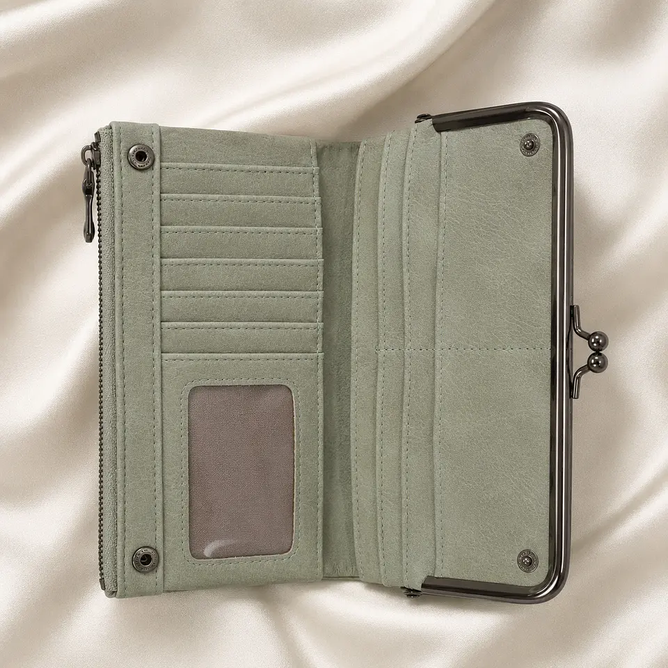 Billetera – Verde Menta 2