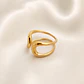 Anillo Dorado Sculpt - Miniatura 1
