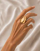 Anillo Dorado Aura Ajustable - Miniatura 4