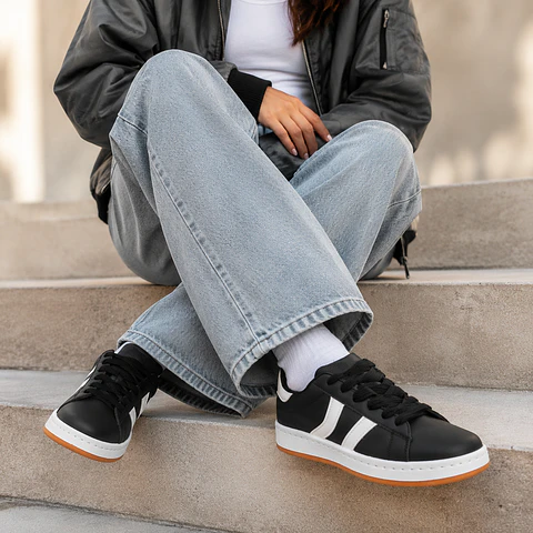 Zapatilla Urbana Black Cloe