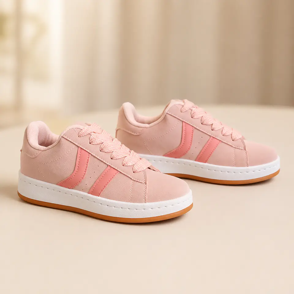 Zapatilla Urbana Rosada 2
