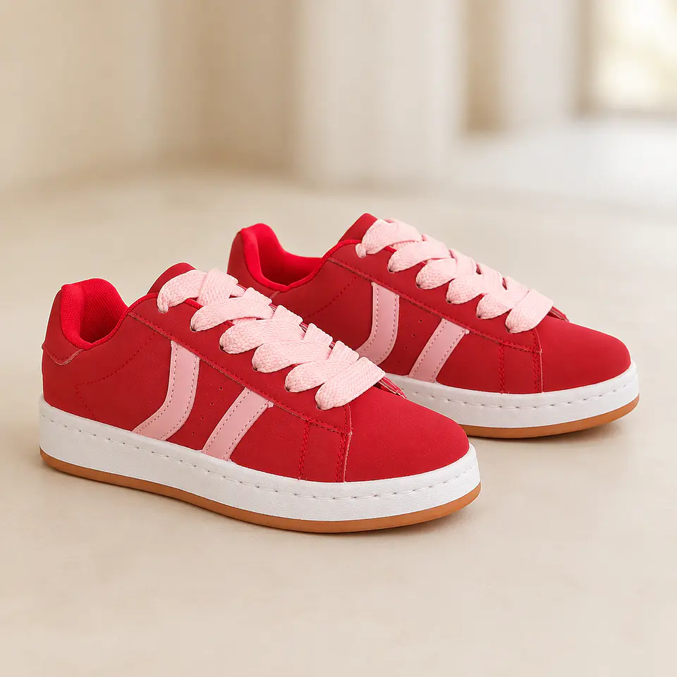 Zapatilla Fiorella Urbana Roja 2
