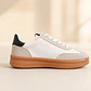 Zapatilla Urbana Blanca con Detalles Gris y Negro - Miniatura 5