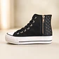Zapatilla High Top Urbana Negra - Miniatura 3