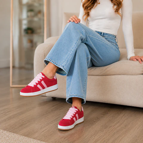 Zapatilla Fiorella Urbana Roja